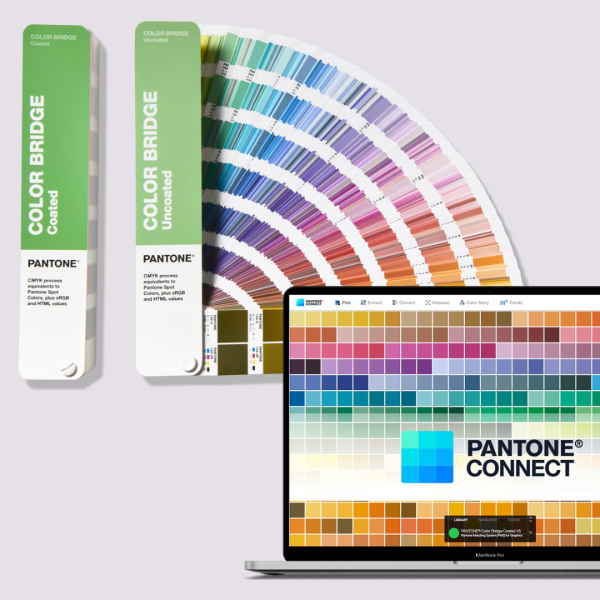 Color Bridge Guide | Coated & Uncoated + Pantone Connect Bundle